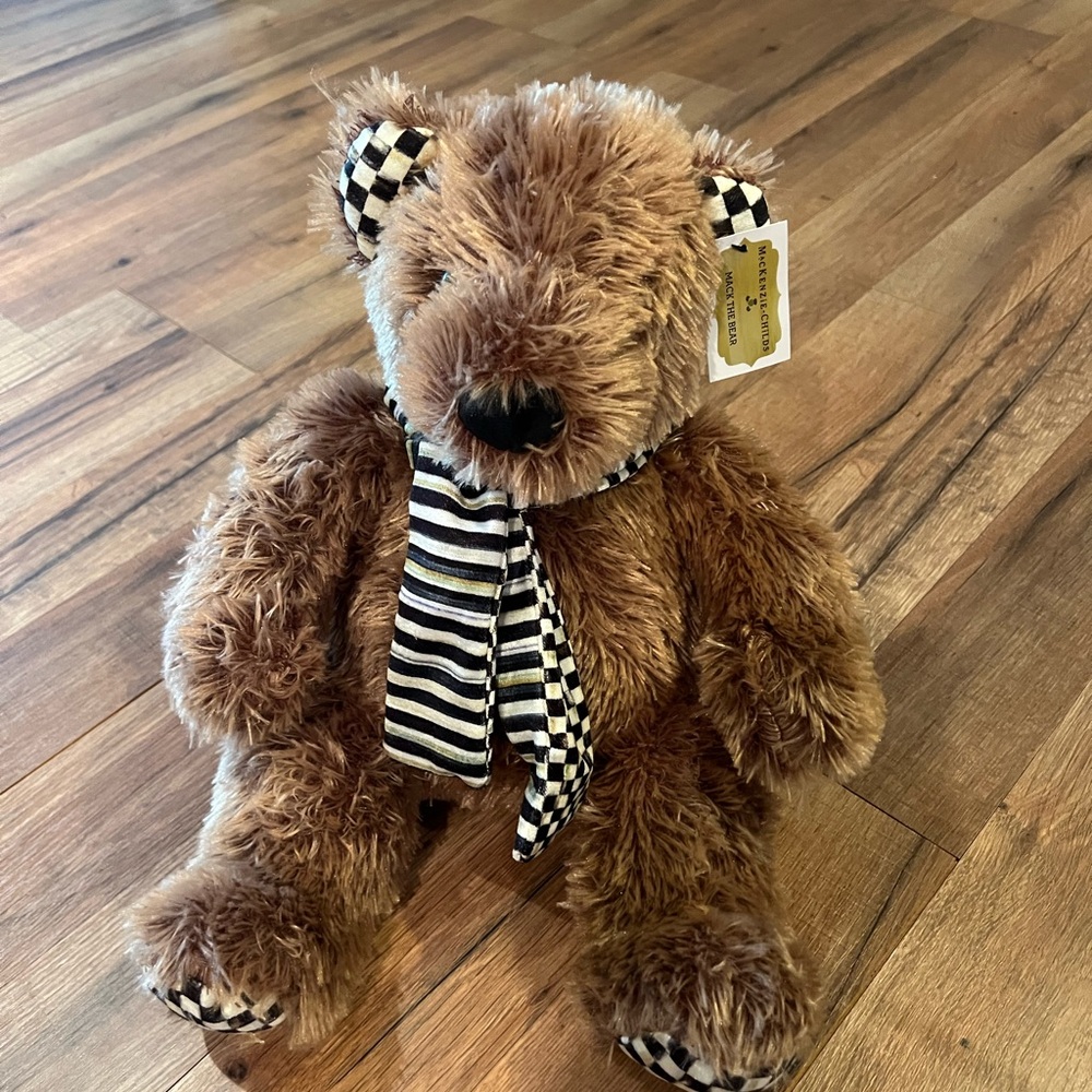 Mackenzie Childs Teddy Bear